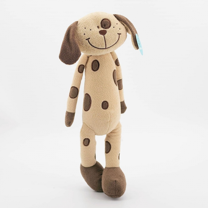 Perro de peluche beig