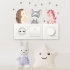 Vinilos para interruptor con animales bebe