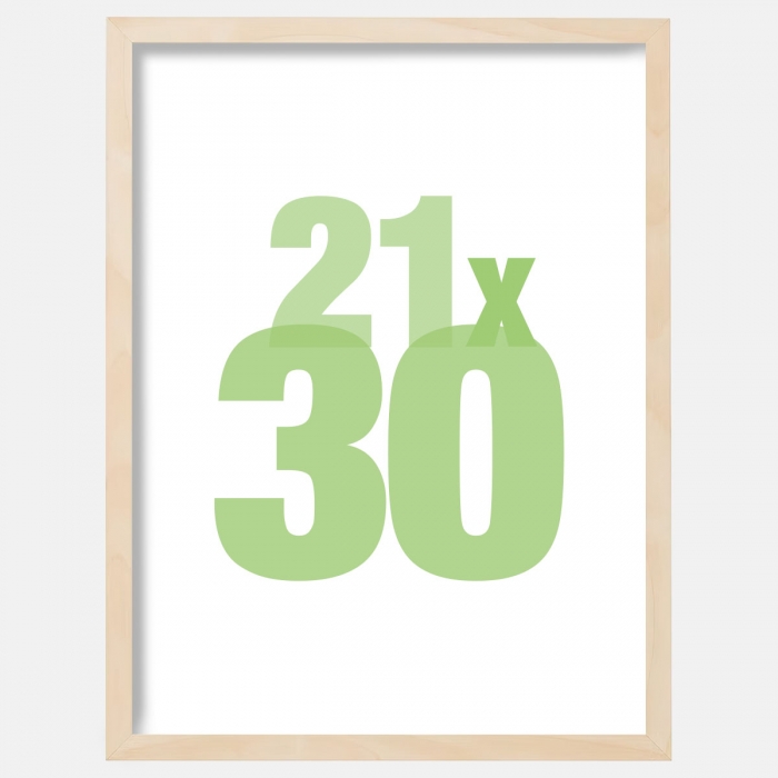 Marco para lámina 21x30