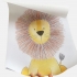 Lámina decorativa infantil Leon - Be Brave